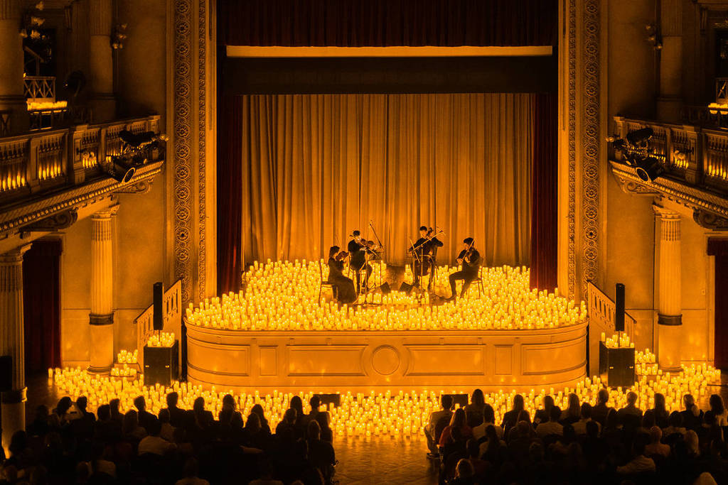 Concierto Candlelight con cuarteto de cuerda