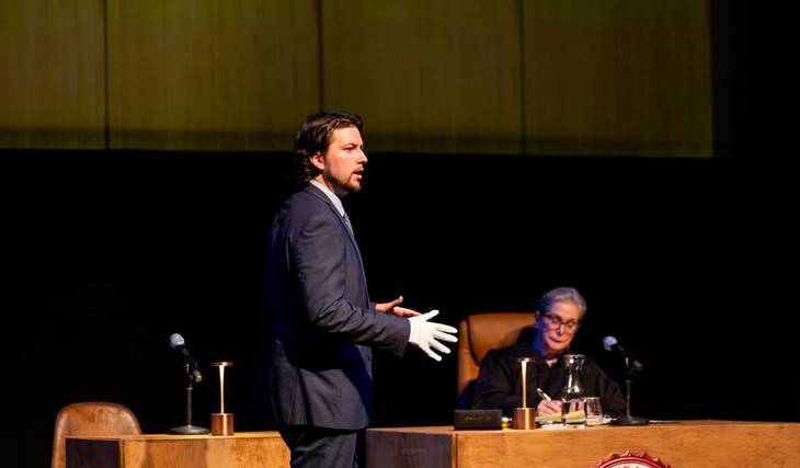 El asesinato de los 20 millones de dólares: este emblemático teatro de Buenos Aires presenta un drama judicial donde el público dicta sentencia