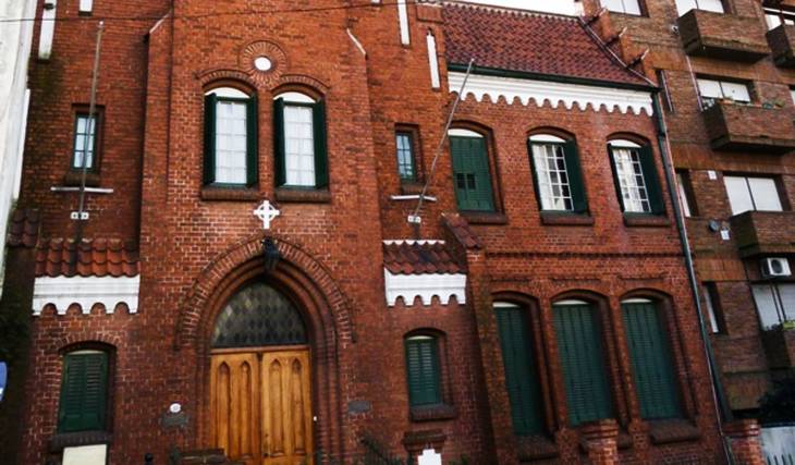It looks like Denmark but it’s in San Telmo: The Danish Neo-Gothic Church with a suspended ship that you can visit for free this weekend