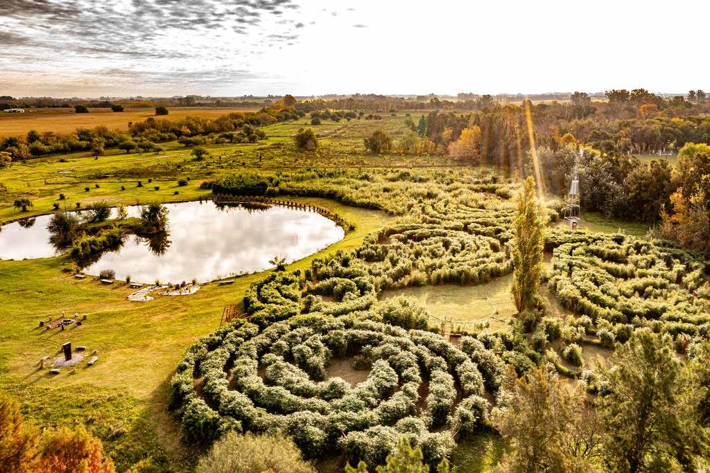 laberinto de bambu en Buenos Aires