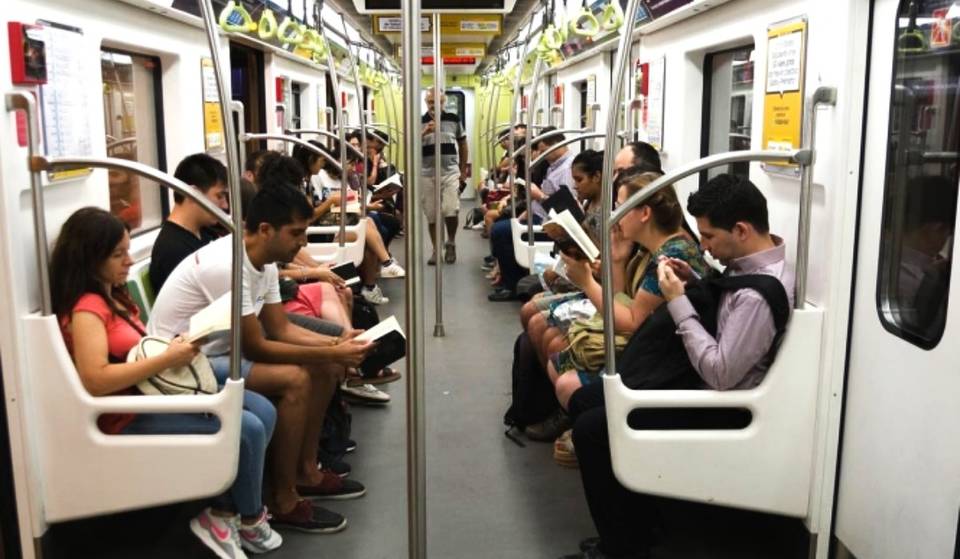 Un Vagón del Subte H de Buenos Aires alberga una Lectura Masiva este 22 de Agosto con Sorteos y Canjes de libros