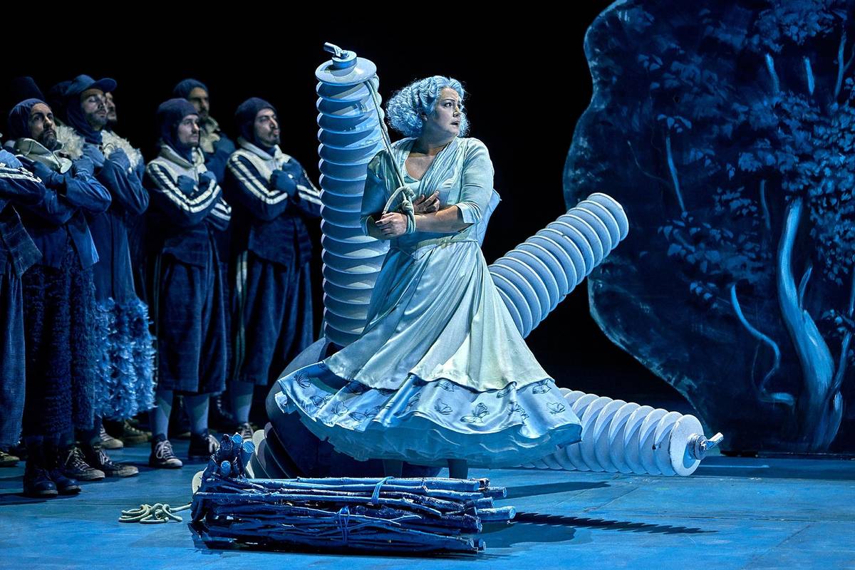 Elza van den Heever, una de las intérpretes de la obra "Salomé"