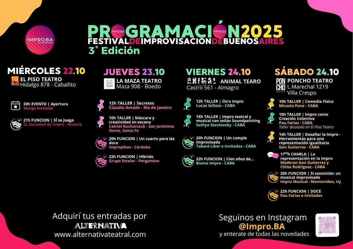 improba festival improvisacion buenos aires