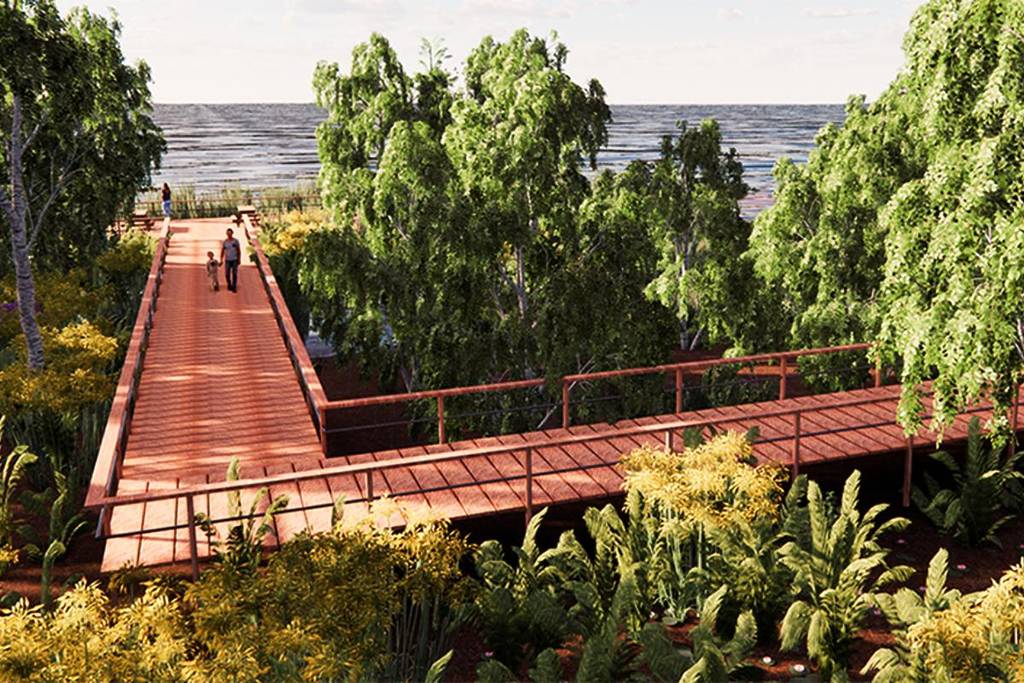 parque costero cerca de buenos aires