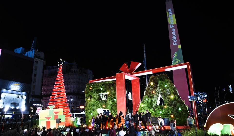 Buenos Aires inaugurates its Christmas Park: Activities for all ages, letter box for Santa Claus and a spectacular luminous garden.