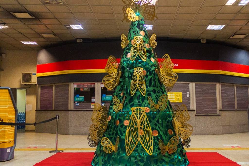 navidad subte buenos aires
