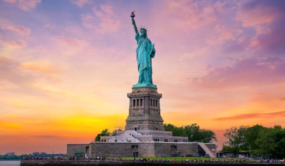 Buenos Aires tiene su propia Estatua de la Libertad hecha por el mismo escultor que creó la de Nueva York ¿Sabés dónde está?