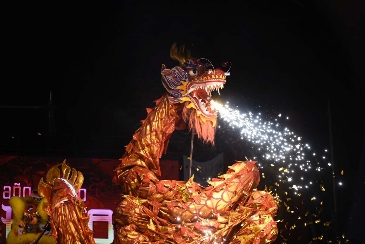 año nuevo chino la plata celebracion