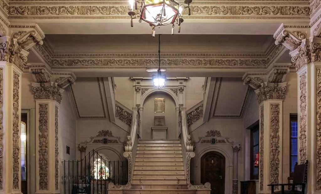 Monumental staircase of the Asturian Center of Buenos Aires