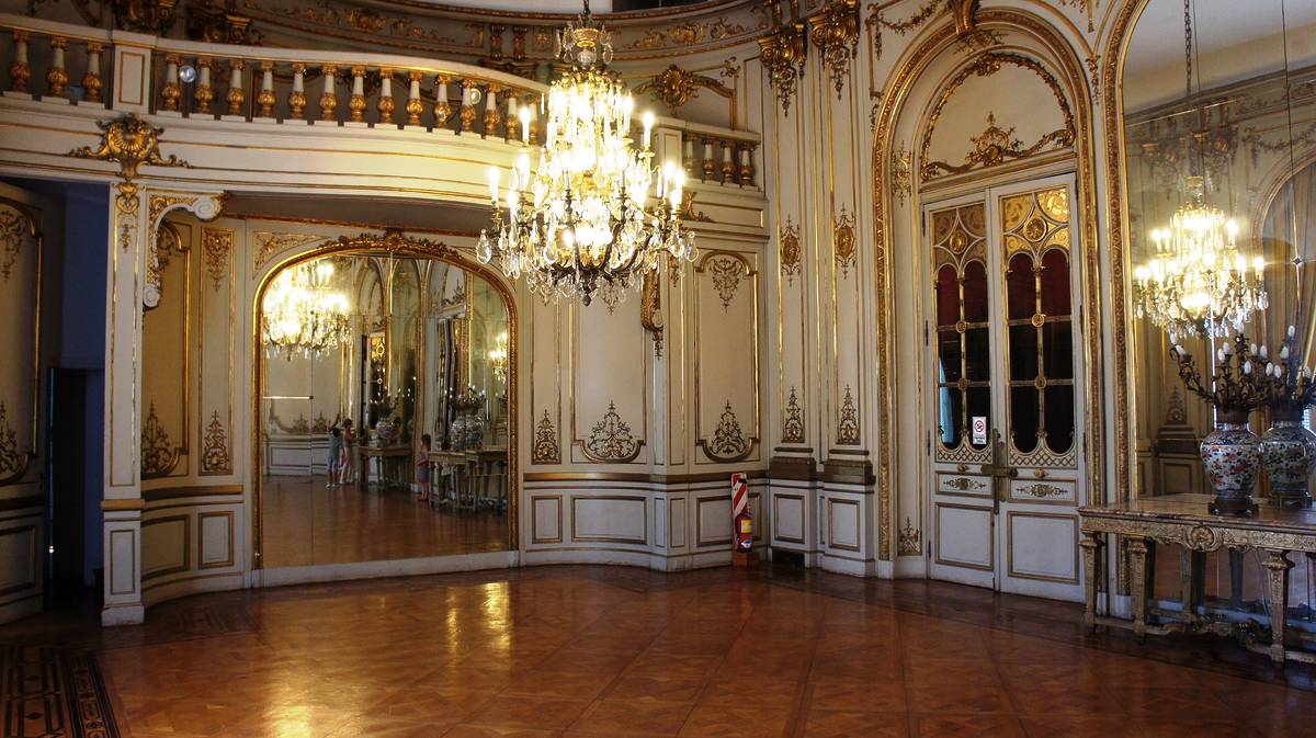 Interior of the Palacio de la Paz