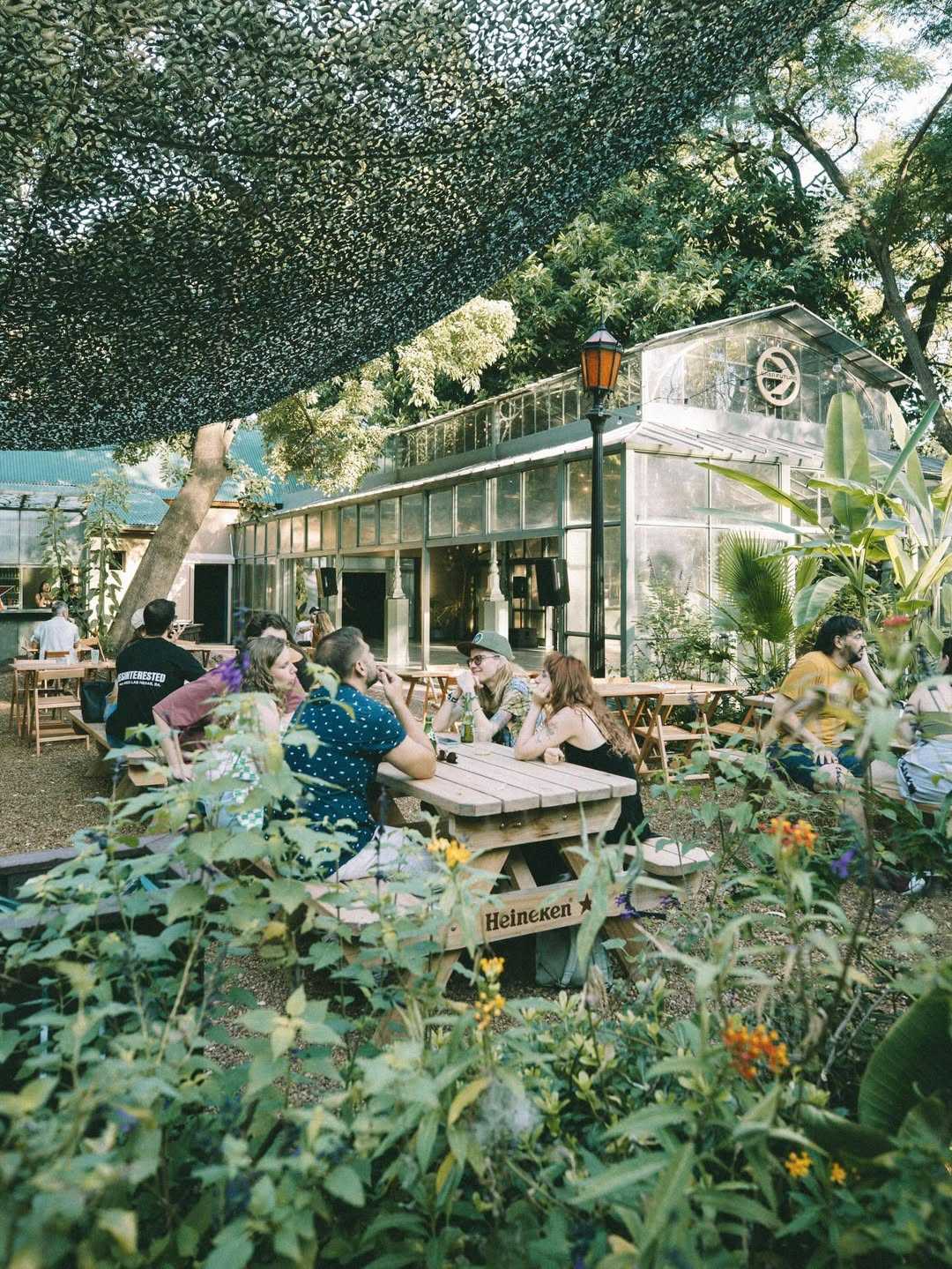 oasis en los bosques de Palermo de Buenos Aires