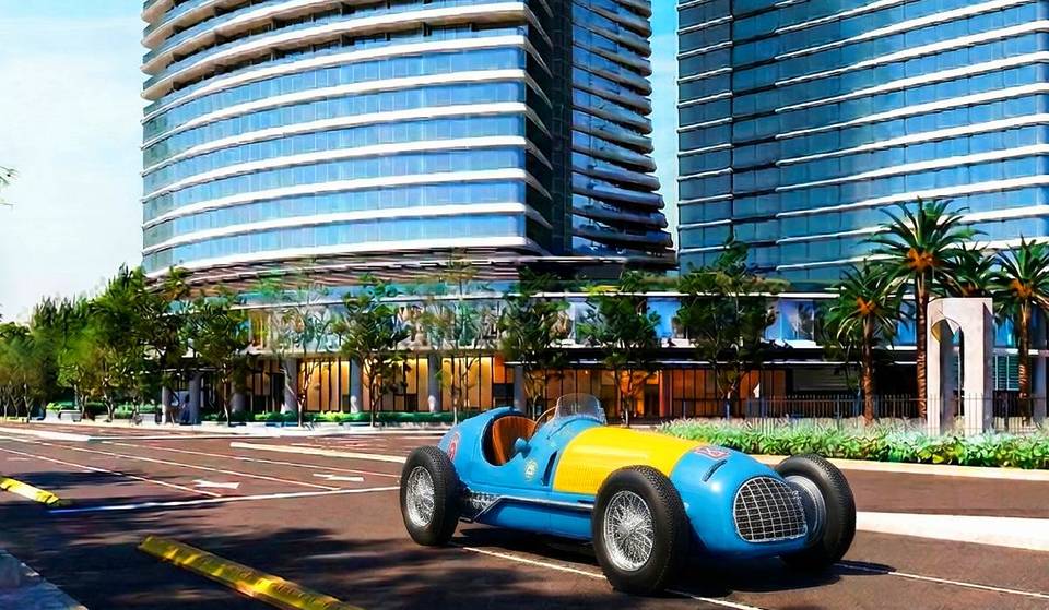 La Ferrari de Fangio y más de 70 autos clásicos corren por la Costanera y los Bosques de Palermo en este rally de autos clásicos por Buenos Aires