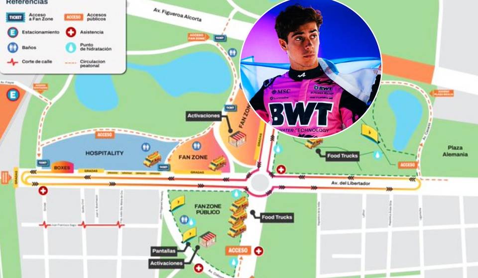 Buenos Aires Cortada: Todas las calles que quedan cortadas y cerradas al tránsito por el show de Colapinto desde hoy hasta el 29 de abril