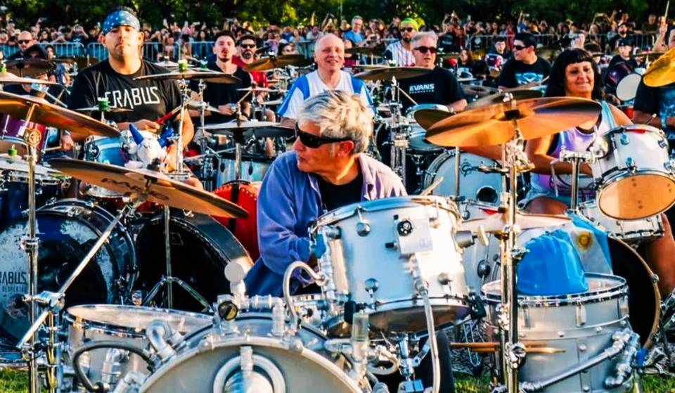Más de 200 Bateristas se juntan en la Costanera de Buenos Aires: Bateros de Los Piojos, Rata Blanca y Entrada Gratis