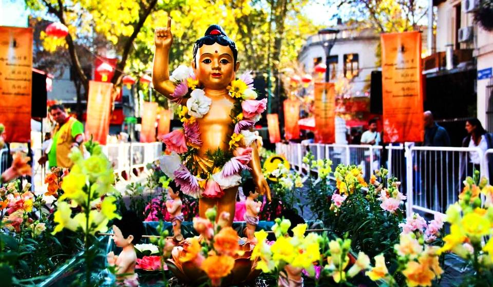 La celebración Budista más importante del mundo llega este domingo 24 de mayo a Buenos Aires: ritual del Baño del Buda, shows en vivo y entrada gratuita