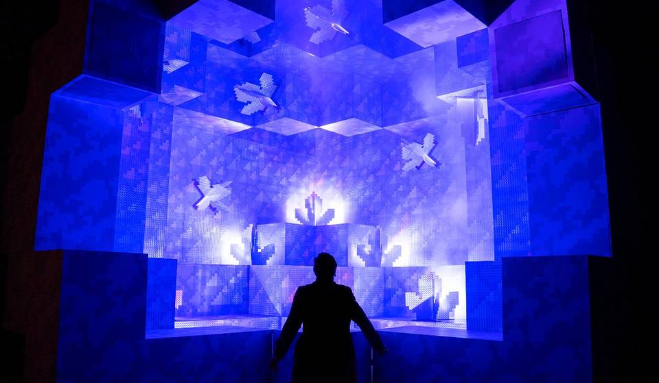 Minecraft en la vida real: Así es la experiencia inmersiva para recorrer Minecraft en Buenos Aires de noche entre Creepers y Zombies