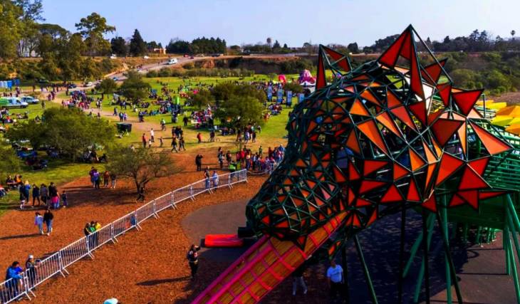 Un Mega Parque de Atracciones con Entrada GRATIS abre a menos de 2 horas de Buenos Aires: Tiene Inflables Gigantes, Parque Aéreo y abre todos los días hasta el 9 de Agosto