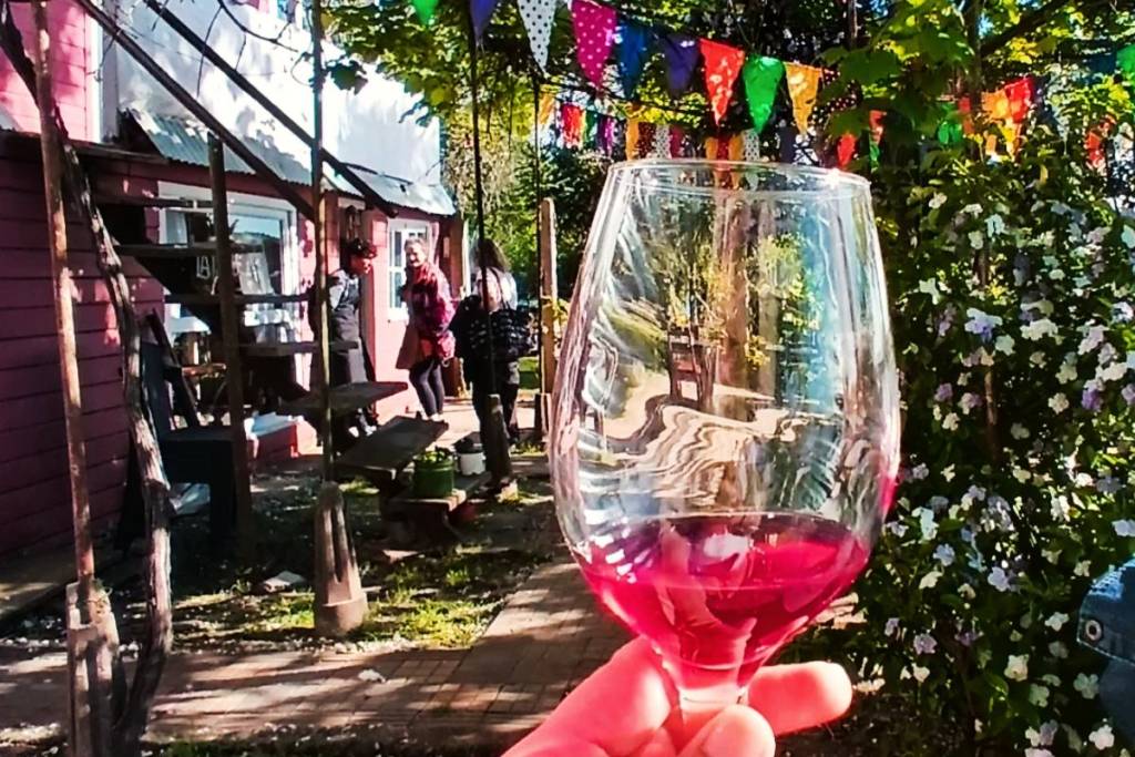 isla con viñedos cerca de buenos aires