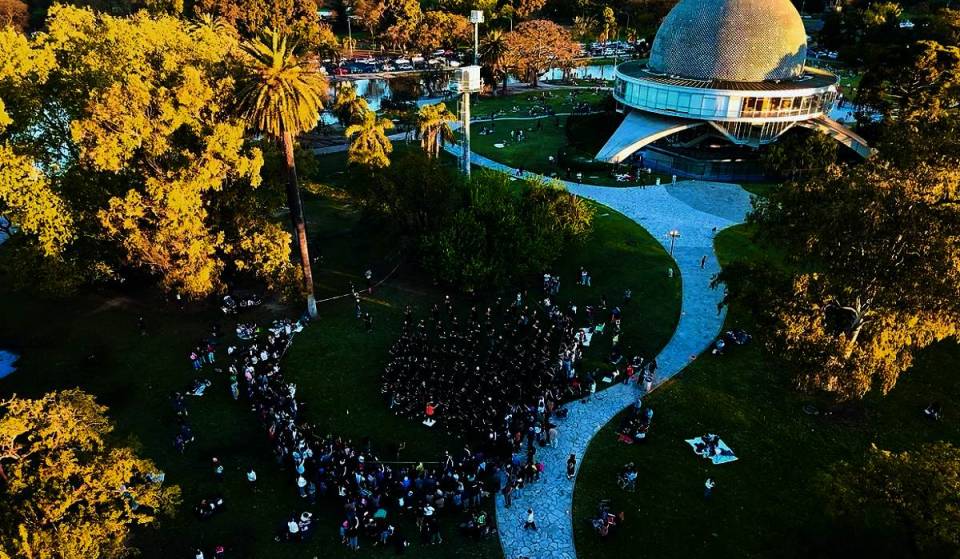 The Planetarium Prepares for Violin Fest: Over 100 Violinists Gather to Play Together with Free Admission