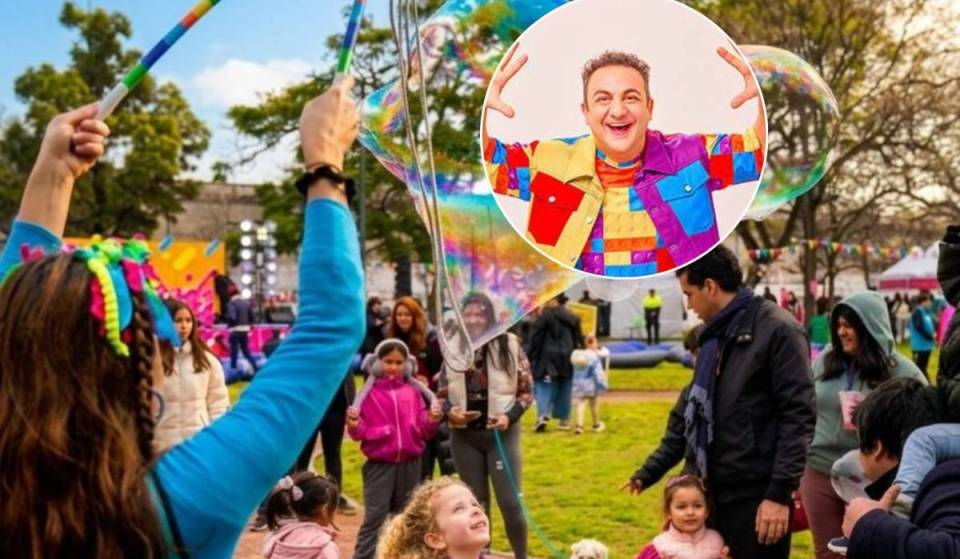 Festival del Día del Niño en la Flor Gigante de Recoleta: Juegos, Música y Topa en Vivo para celebrar a las infancias Gratis y al Aire libre