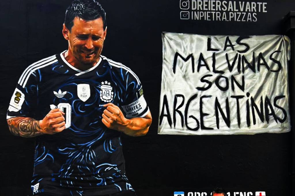 mural messi malvinas la plata