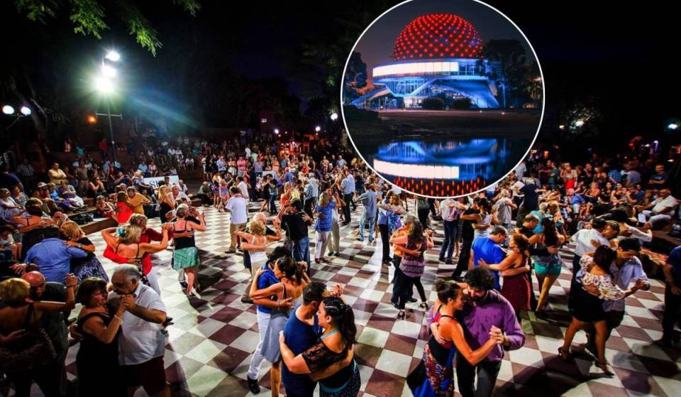 Milonga en los Bosques de Palermo: El Bondi Tanguero llega al Planetario de Buenos Aires con orquestas en vivo y baile al aire libre