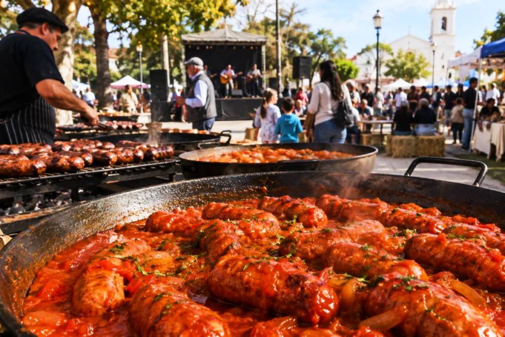 Fiestas rurales de fin de semana cerca de CABA: mate y chorizo a la pomarola