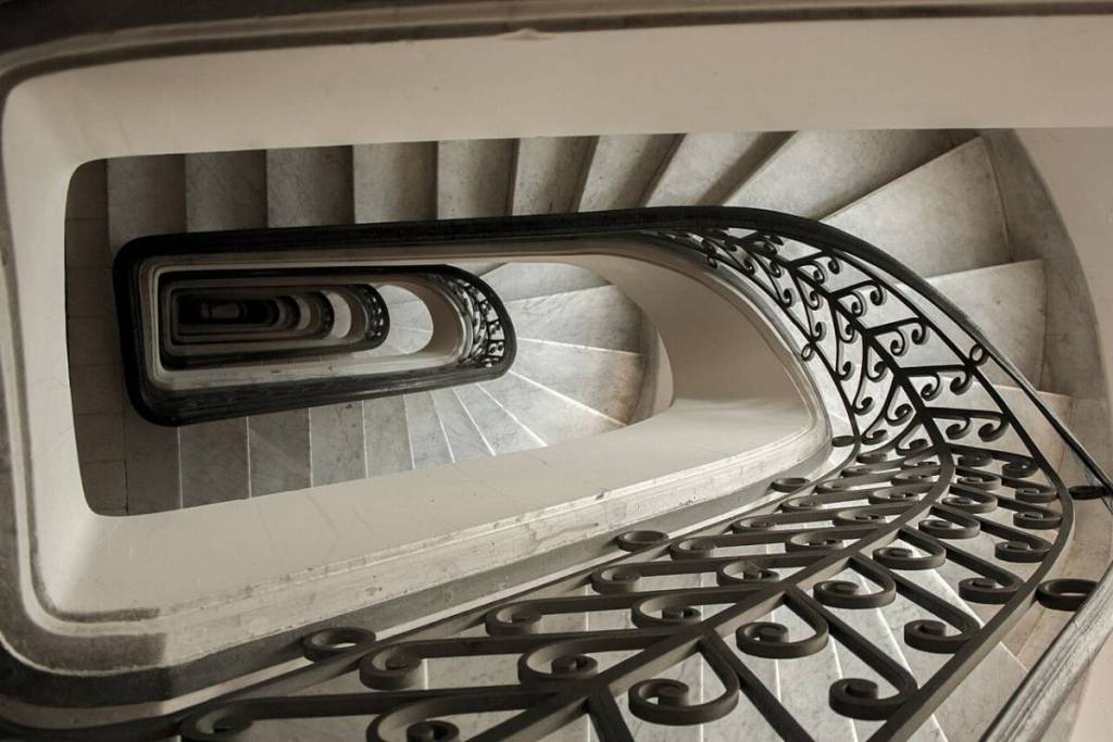 Escalera de mármol del Palacio Barolo