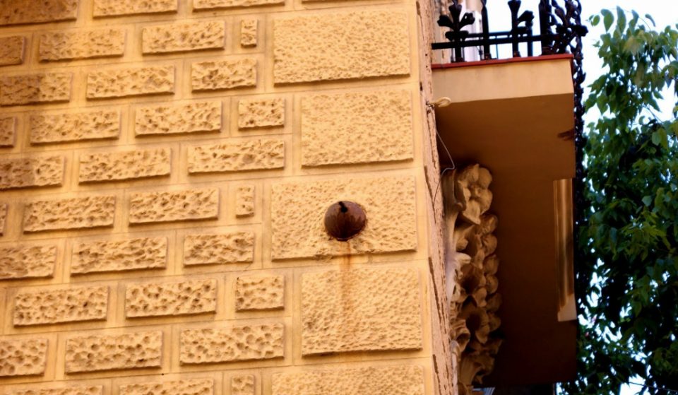 La bomba del Siglo XIX en una casa de Sant Andreu