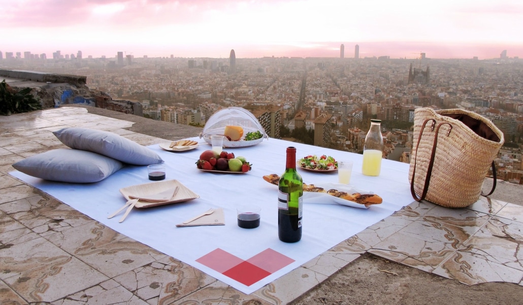 picnic in Barcelona