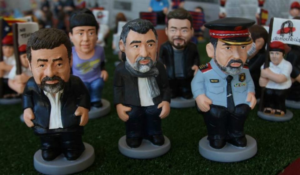 Rufián, Anna Gabriel, Trapero, Piolín y los Jordis serán los caganers que lo petarán esta Navidad