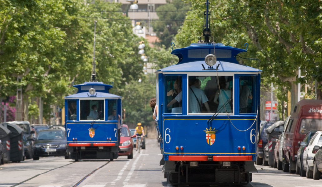  Desaparecer El Tramvia Blau Del Tibidabo Barcelona Secreta