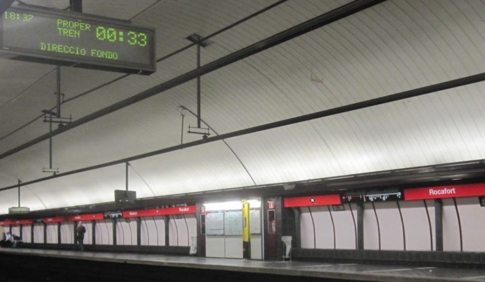 La maldición que pesa sobre la parada de metro de Rocafort