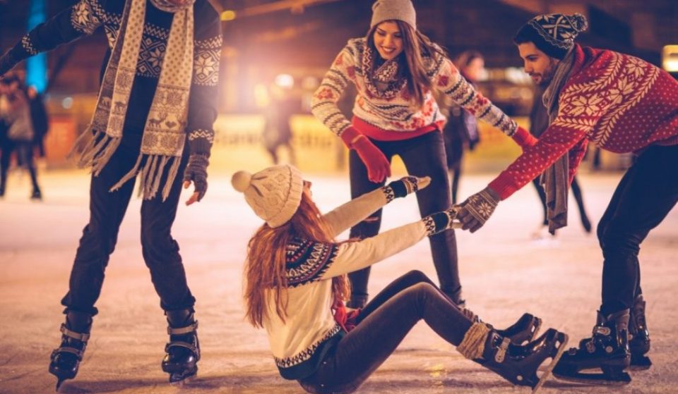 Esta pista de patinaje sobre hielo está enamorando a quien la prueba