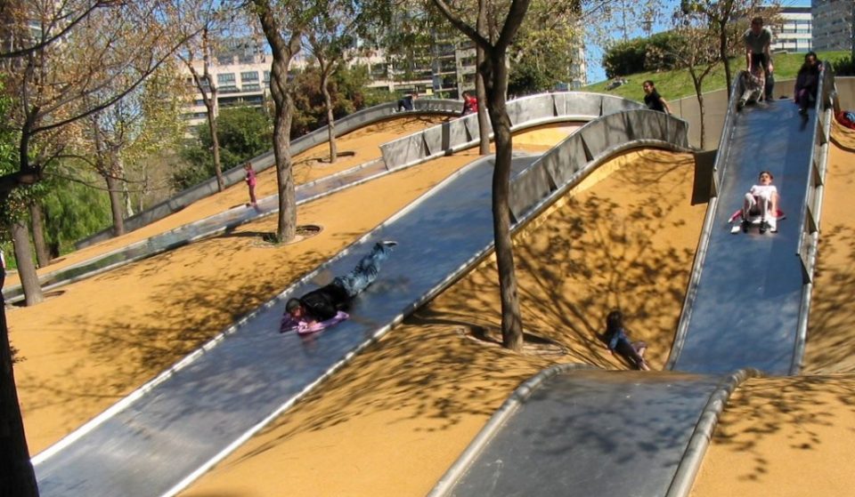 Diagonal Mar y el tobogán gigante, diversión para todos los públicos
