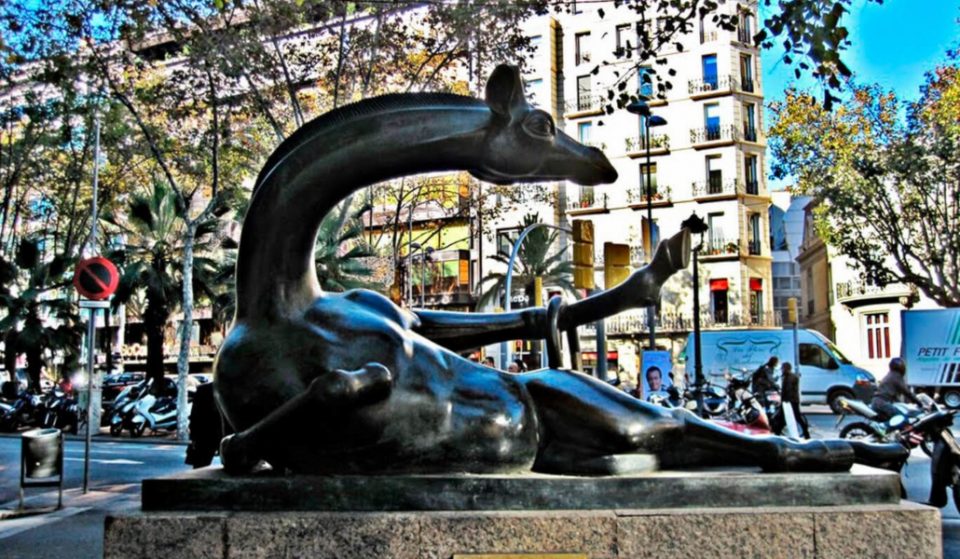 La Rambla es la rambla gracias a un toro y a una jirafa