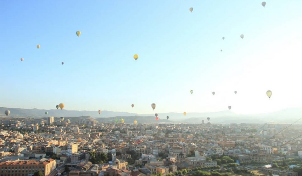 Este finde es el festival de globos aerostáticos más importante de Europa