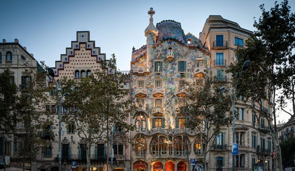 Los monumentos modernistas de Barcelona a mitad de precio