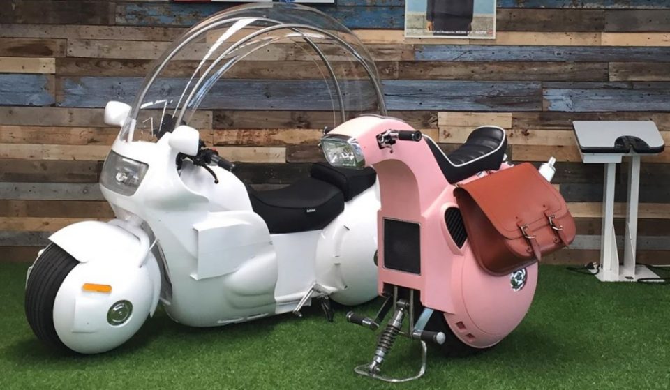 En este taller de Barcelona están recreando las motos de Dragon Ball