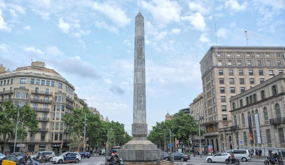 Proponen quitar el obelisco de la Diagonal para poner una obra de Miró