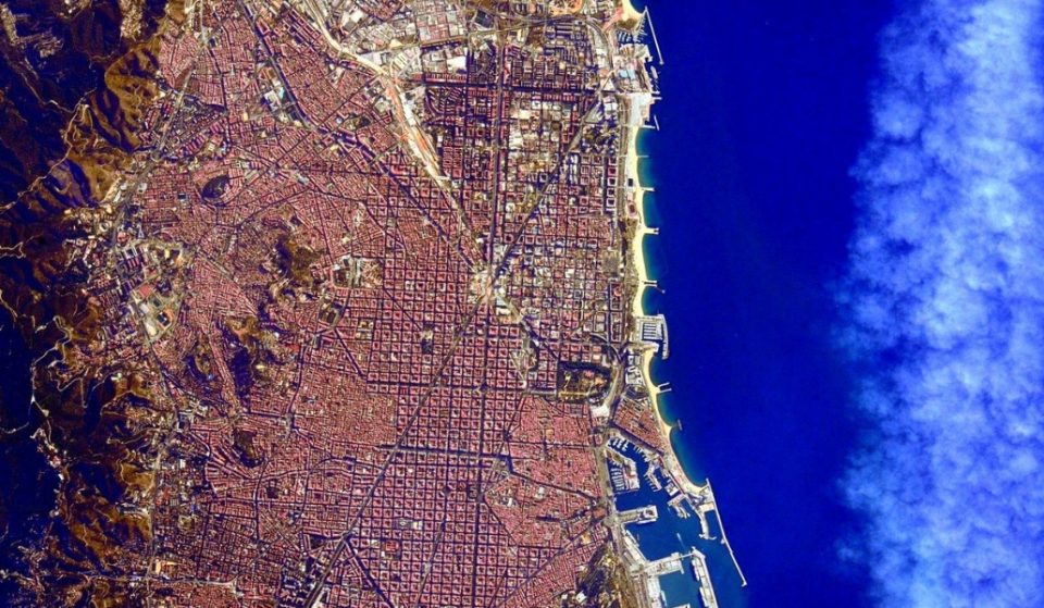 Así se ve Barcelona desde el espacio