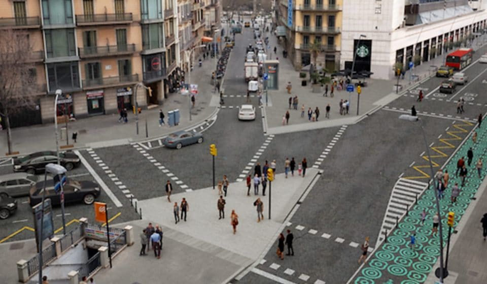 Así lucirá la calle Pelai a partir de abril