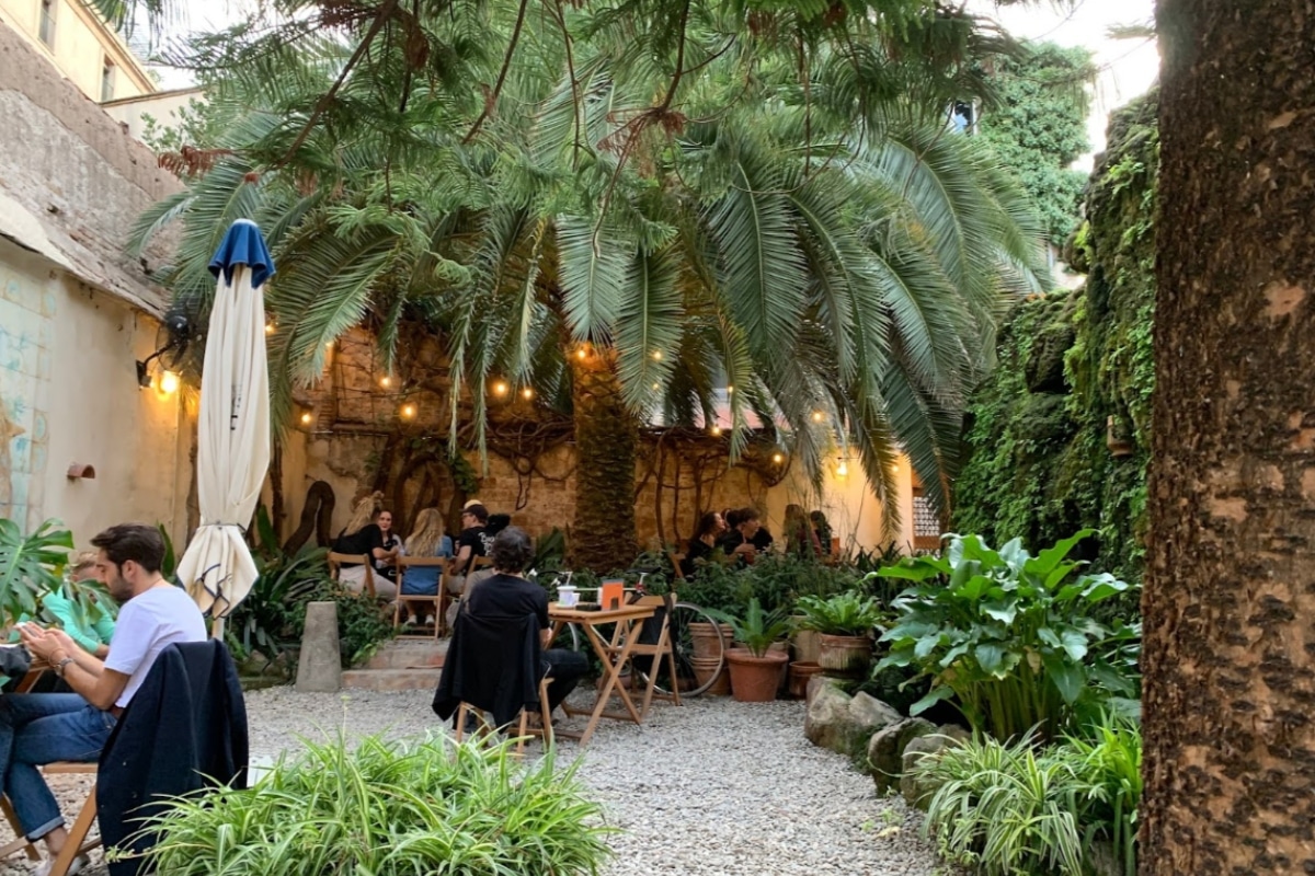 Los patios más bonitos de Barcelona