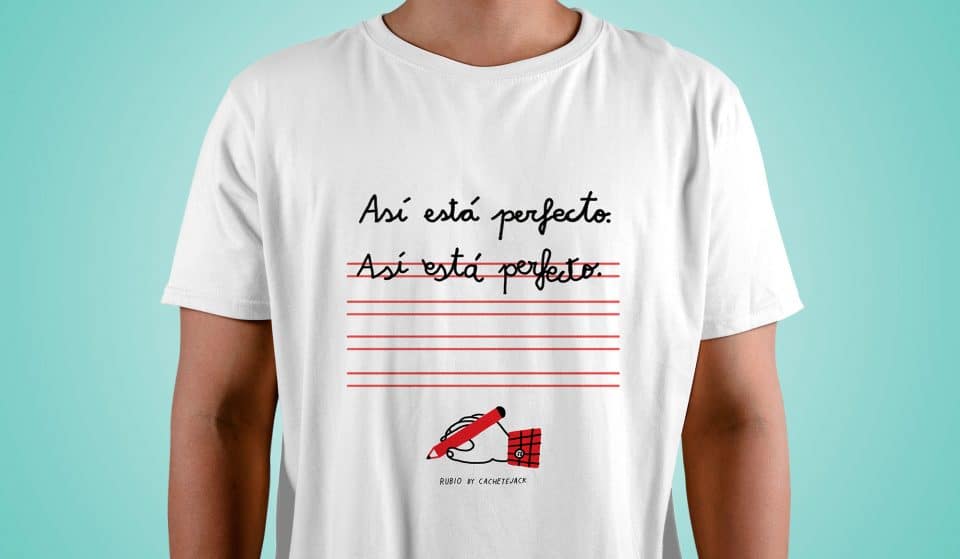 La nostalgia de los cuadernillos Rubio, ahora en camisetas