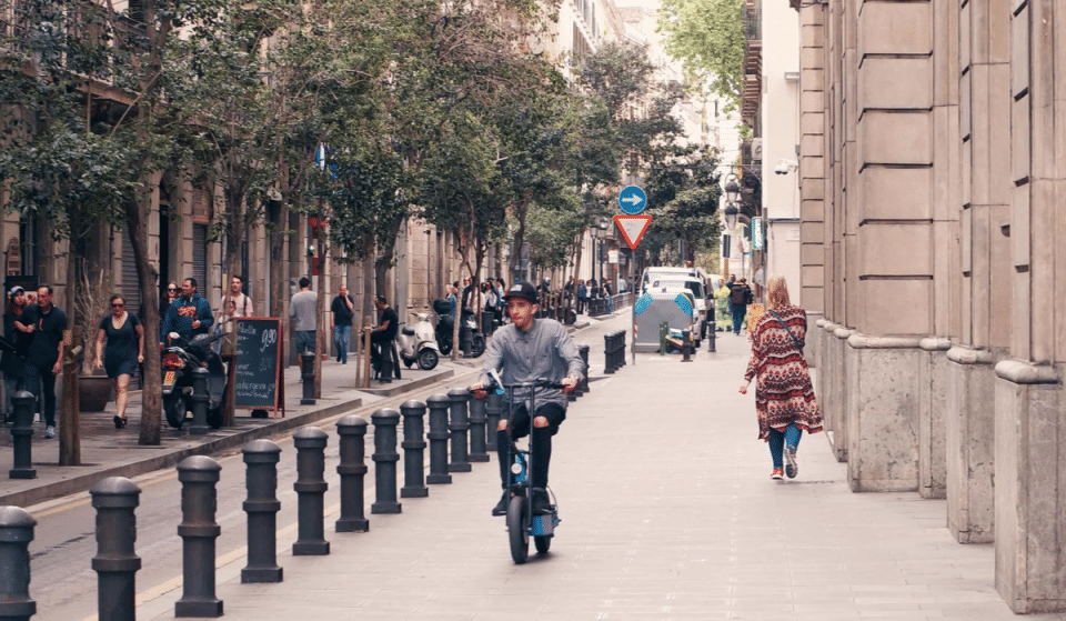 La problemática del patinete eléctrico en Barcelona