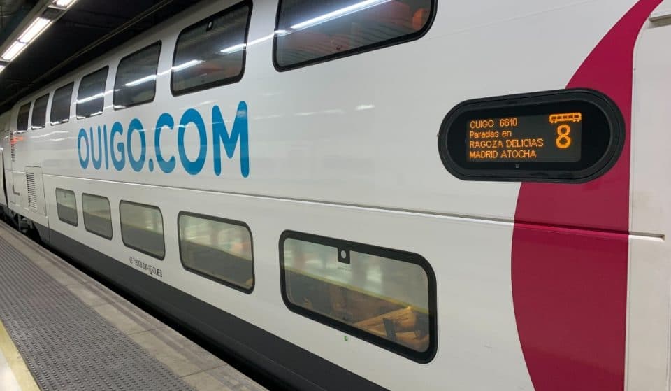 Billetes OUIGO desde 9 euros para el trayecto Madrid-Barcelona