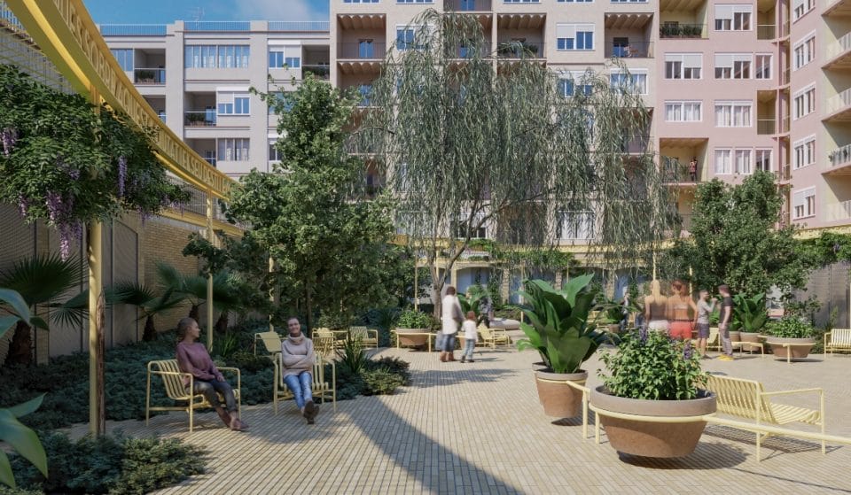 El Eixample tendrá un nuevo patio interior: el de la calle Londres