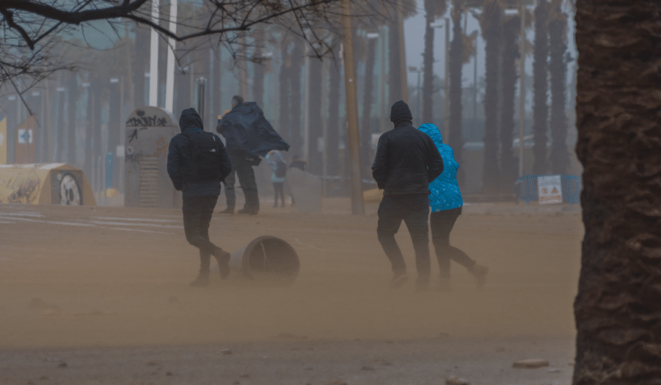 Barcelona se prepara para la borrasca Celia