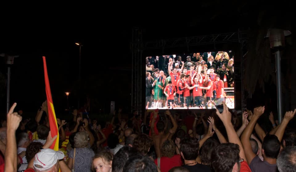 Así será la pantalla gigante de Barcelona para ver el España-Alemania