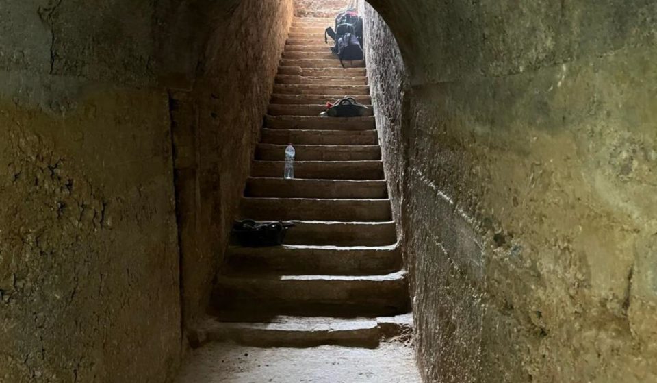 Las obras de BCN destapan otro esqueleto y un refugio antiaéreo